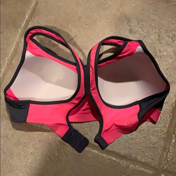 Champion Sports Bra L Pink & Gray - Picture 2 of 4